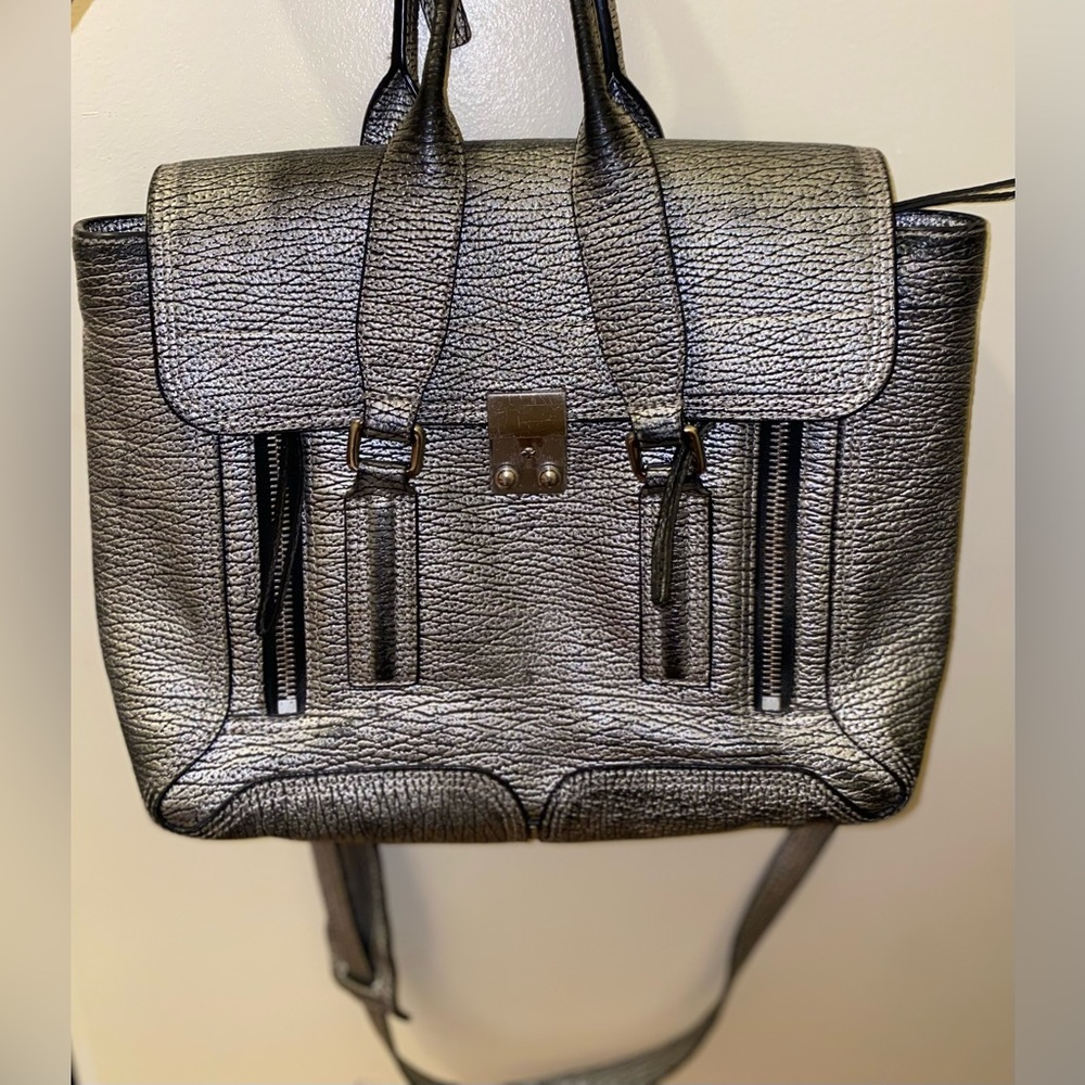 3.1 Phillip lim pashli medium satchel silver